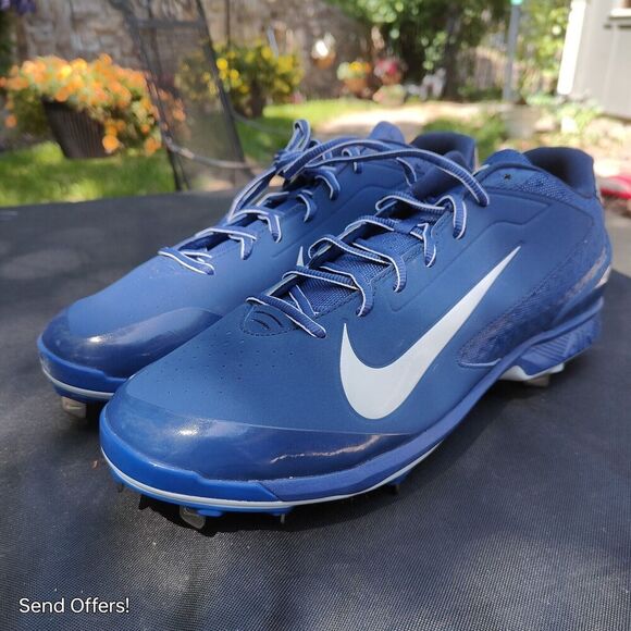 Nike Air Huarache Pro Low MCS Baseball Cleats 599223-411 MSRP $125 Men Sz 14 New - Picture 1 of 9